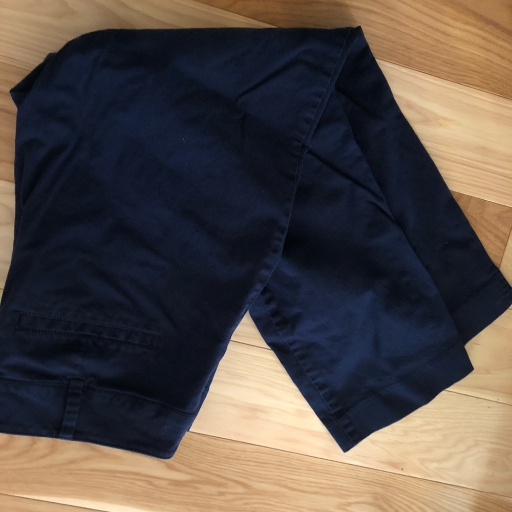 Blue crop dress pants New York and company